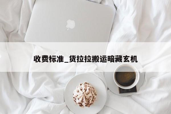 收费标准_货拉拉搬运暗藏玄机